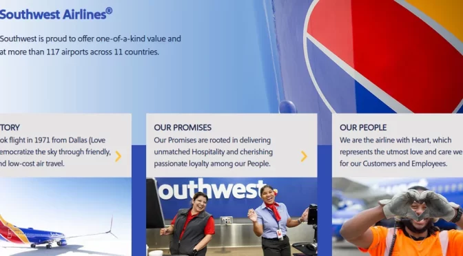 SouthWest Airlines – 1750 Jobs Cut by April