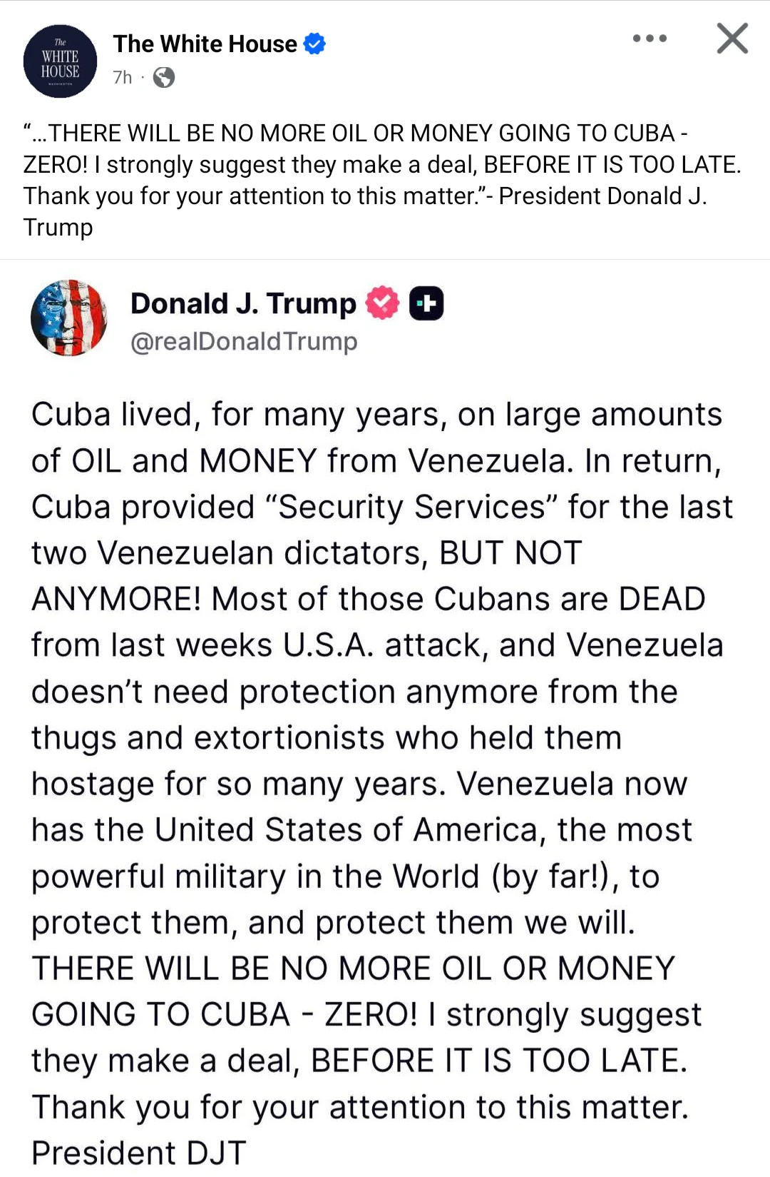 2026-01-11-- USA TRUMP Targets Cuba-Greenland  www.bridgenewz.com